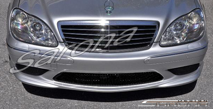 Custom Mercedes S Class Front Bumper  Sedan (2003 - 2006) - $690.00 (Part #MB-023-FB)